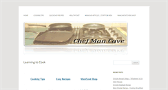 Desktop Screenshot of chefmancave.com